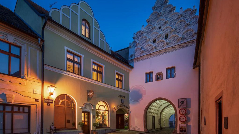 Hotel a lazebna Bílý jednorožec