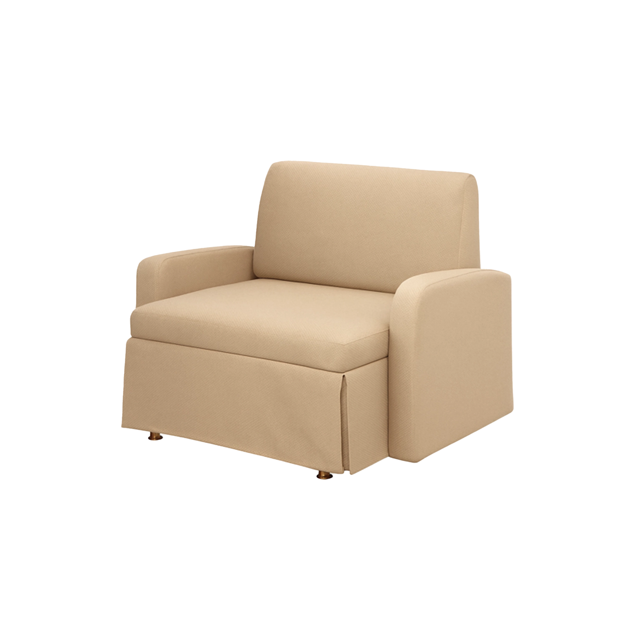 Hotel-Schlafsessel Pouf Lux Runde Armlehnen