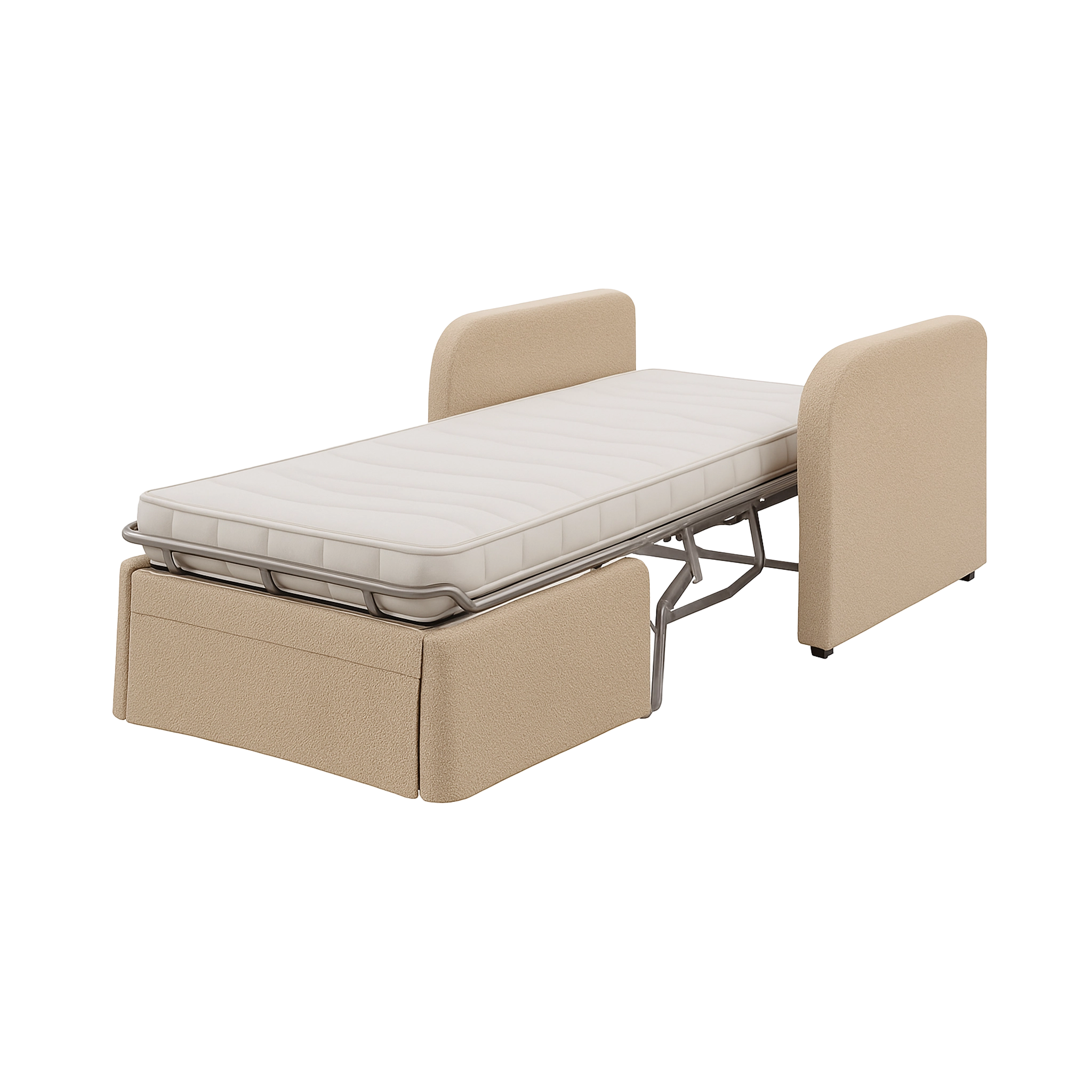 Hotel-Schlafsessel Pouf Lux Runde Armlehnen